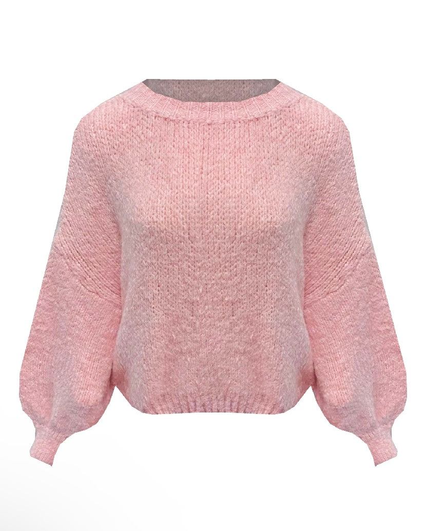 ‘Comfy’ trui roze