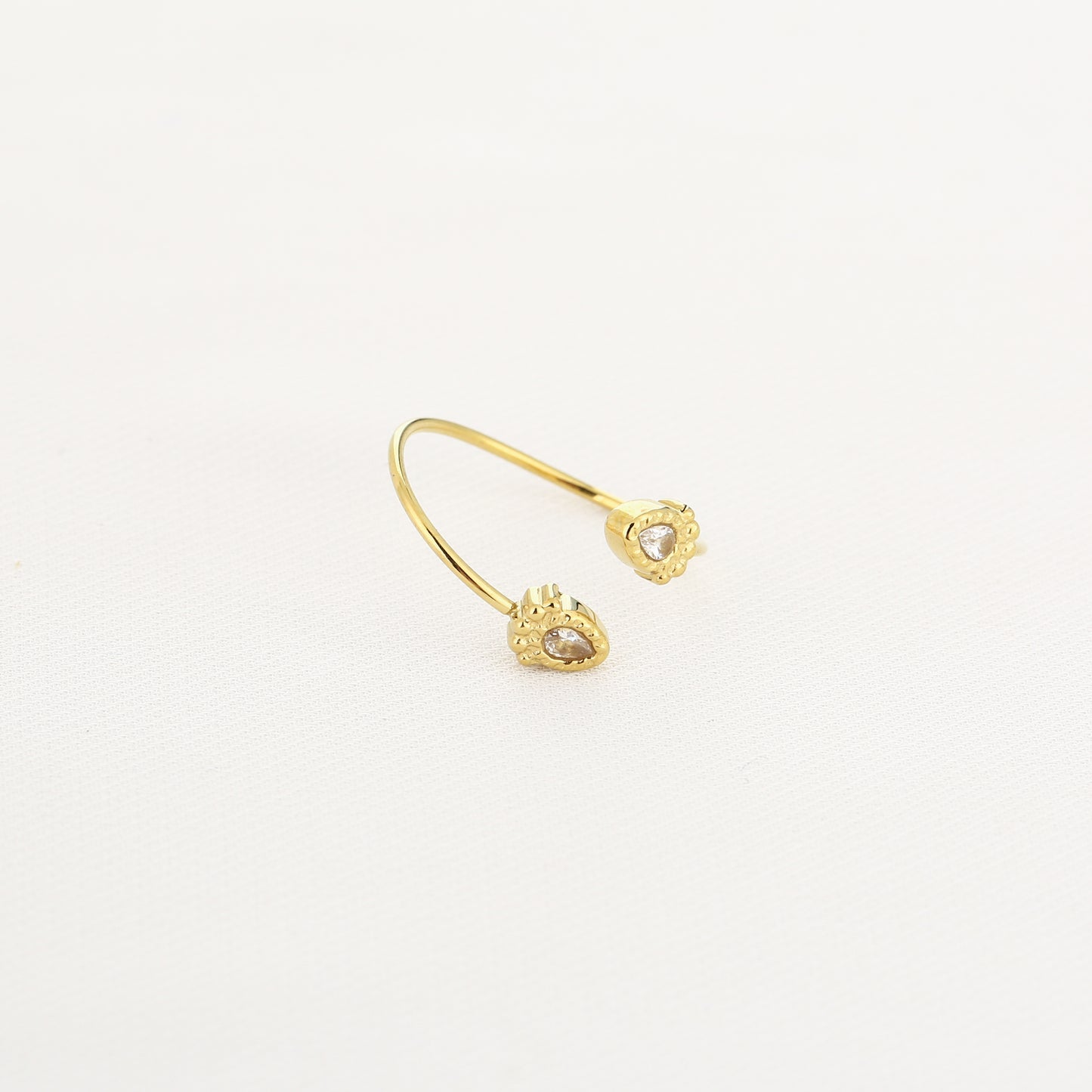 ‘Sparkle’ ring goud