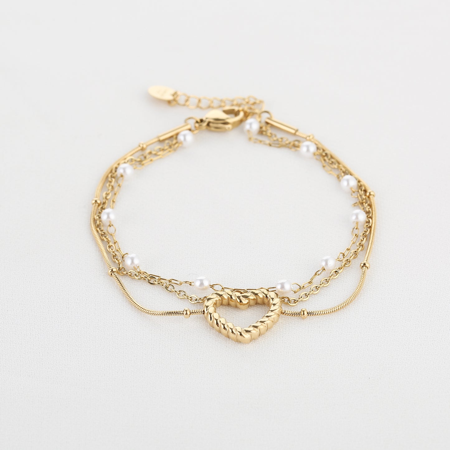 ‘Lovely’ armband goud