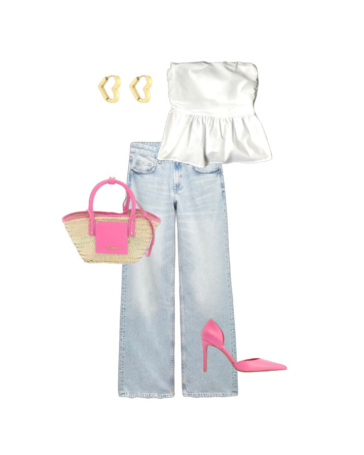 ‘Ruffle’ top wit
