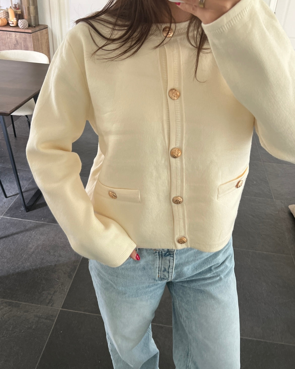 ‘Classy’ jacket beige