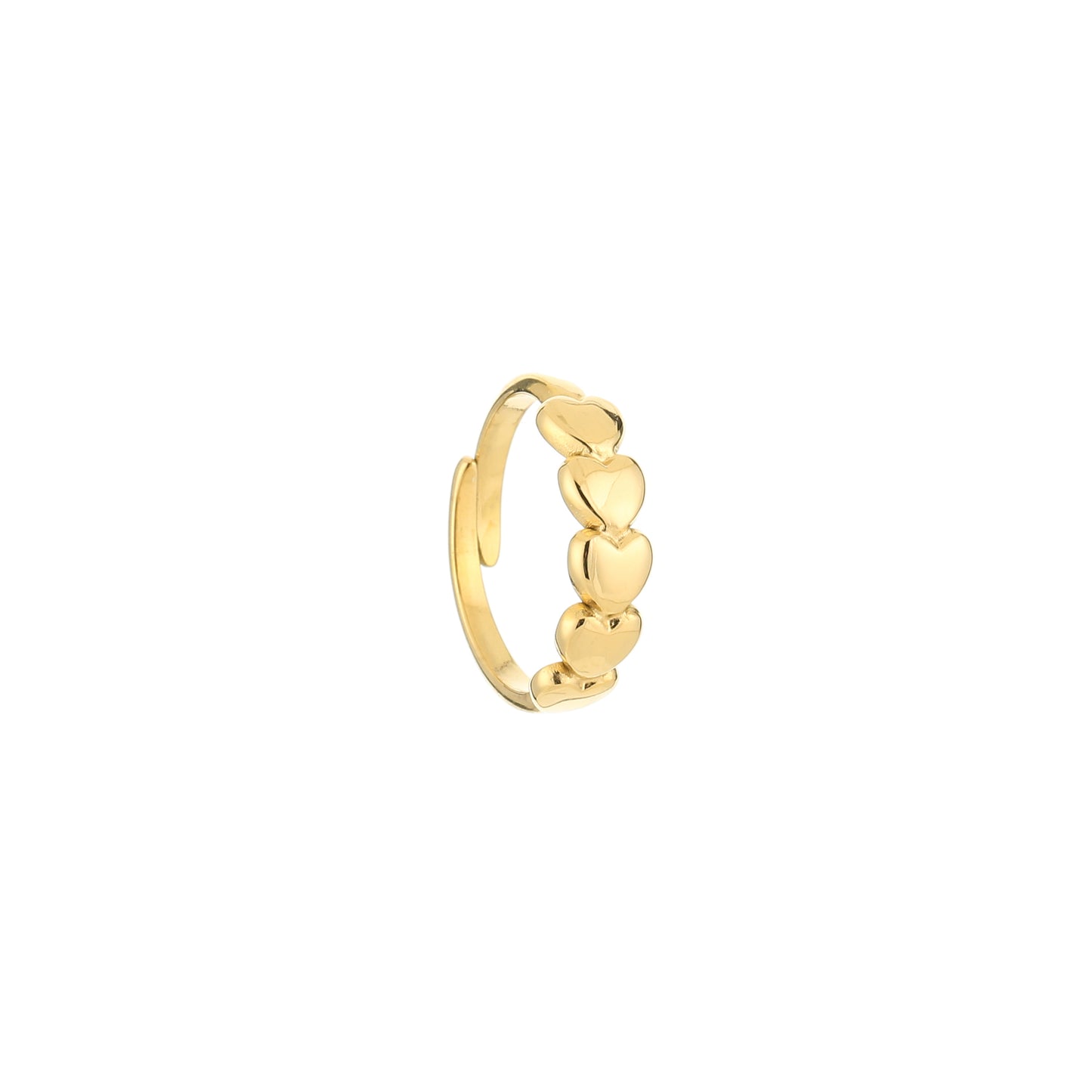‘Lover’ ring goud