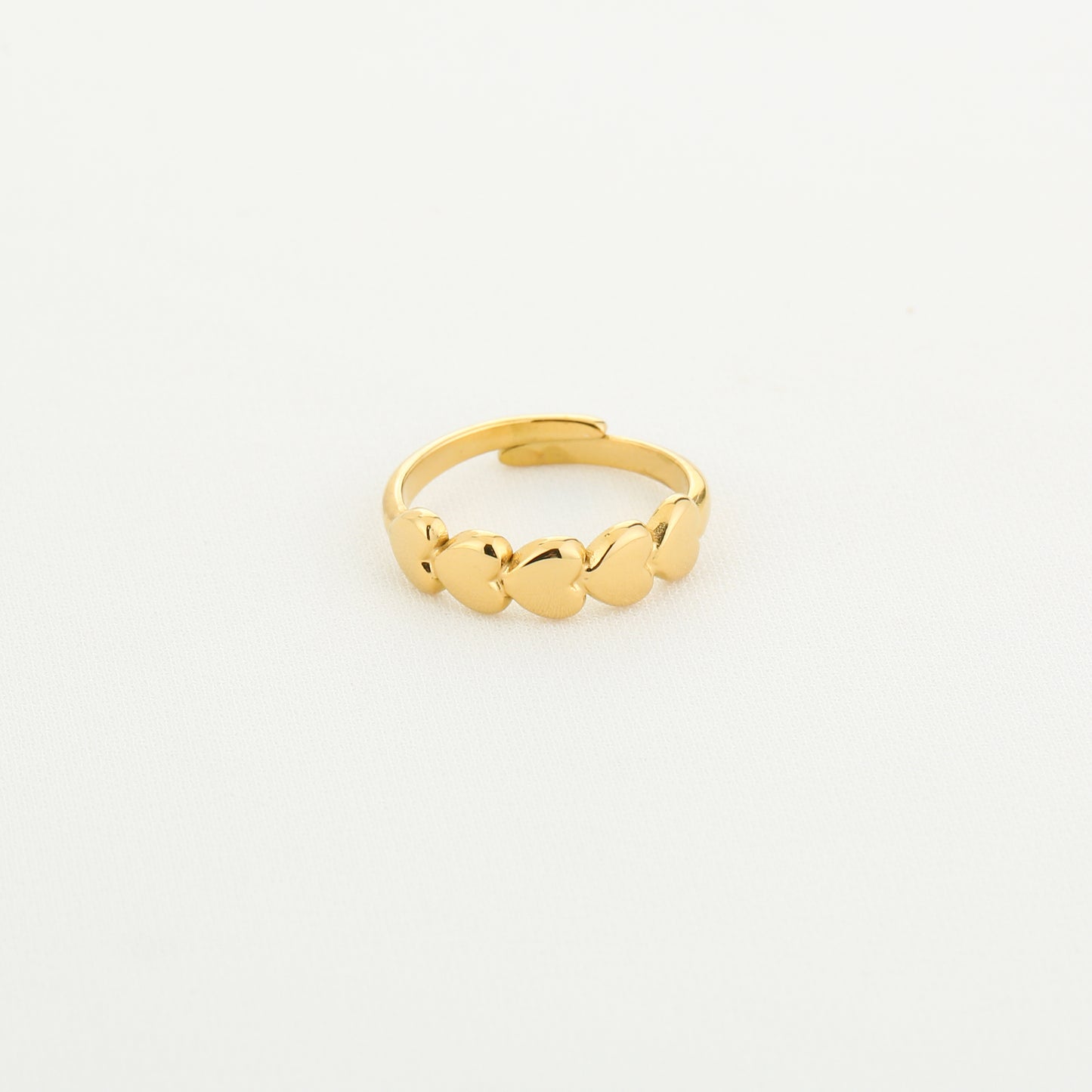 ‘Lover’ ring goud