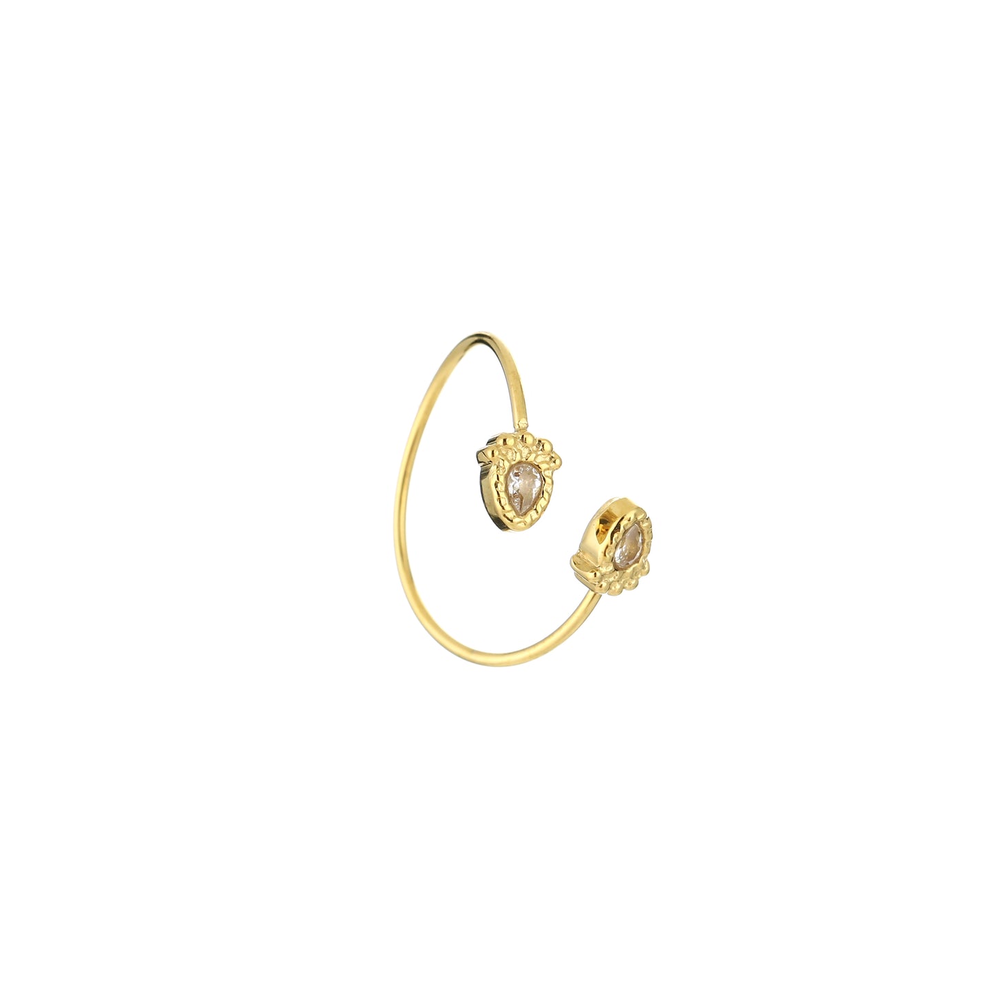 ‘Sparkle’ ring goud