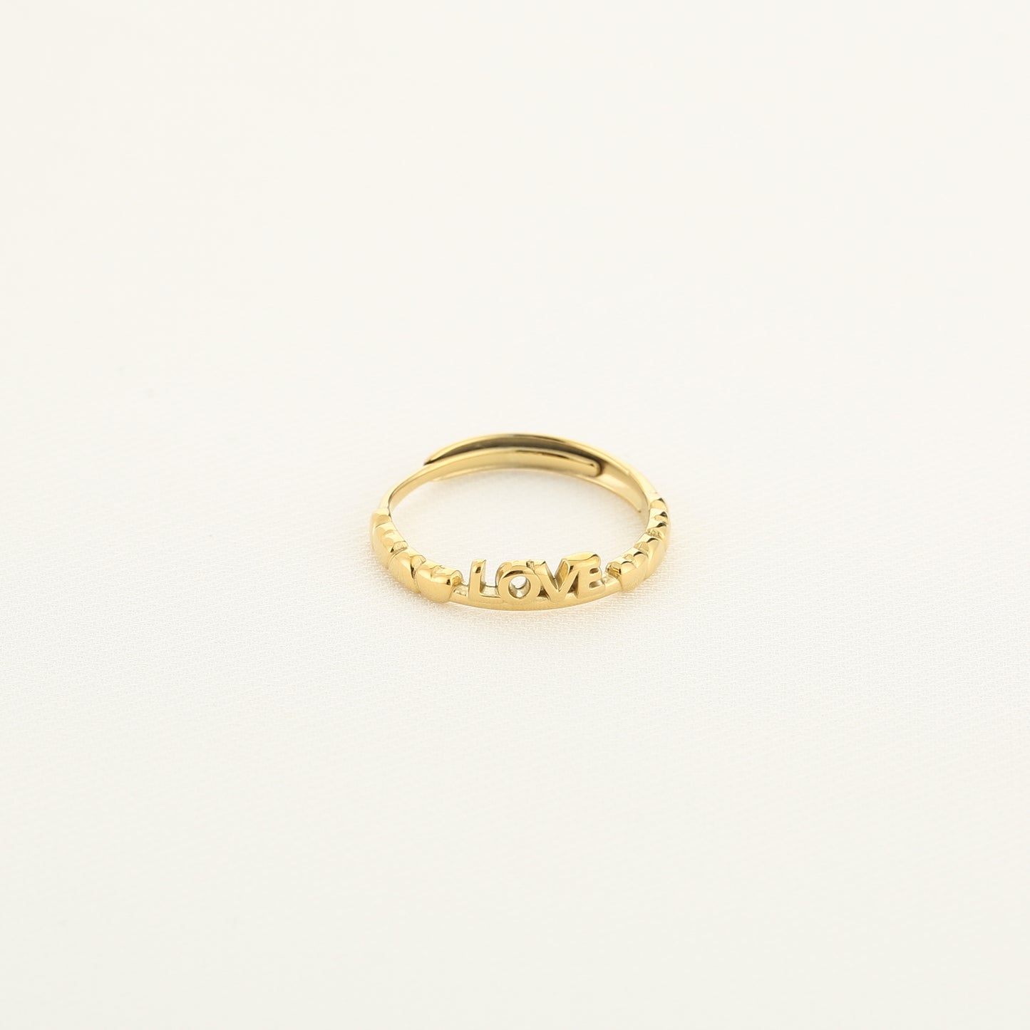‘Forever’ ring goud