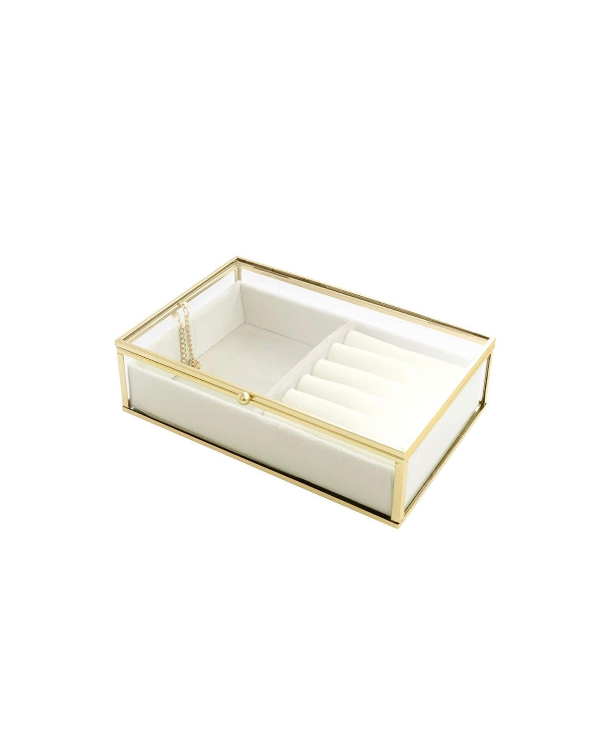 ‘Jewels’ sieraden doosje goud