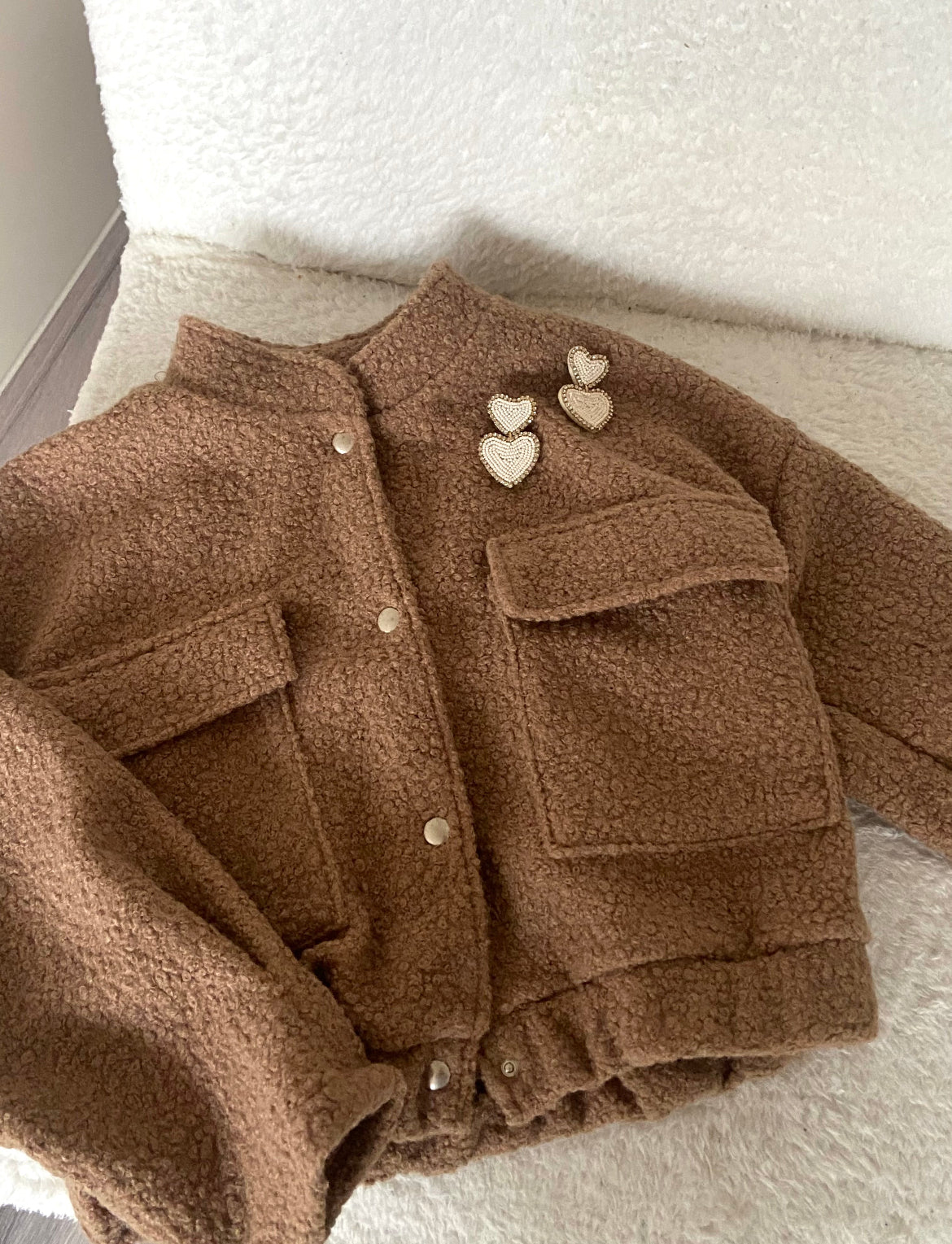 TEDDY JACKET CAMEL