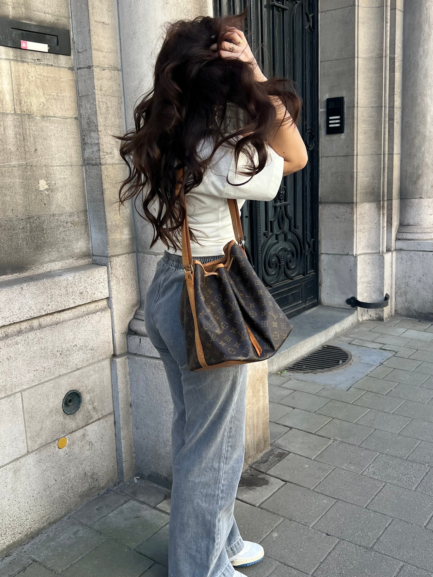 ‘Jogger’ Jeans grey