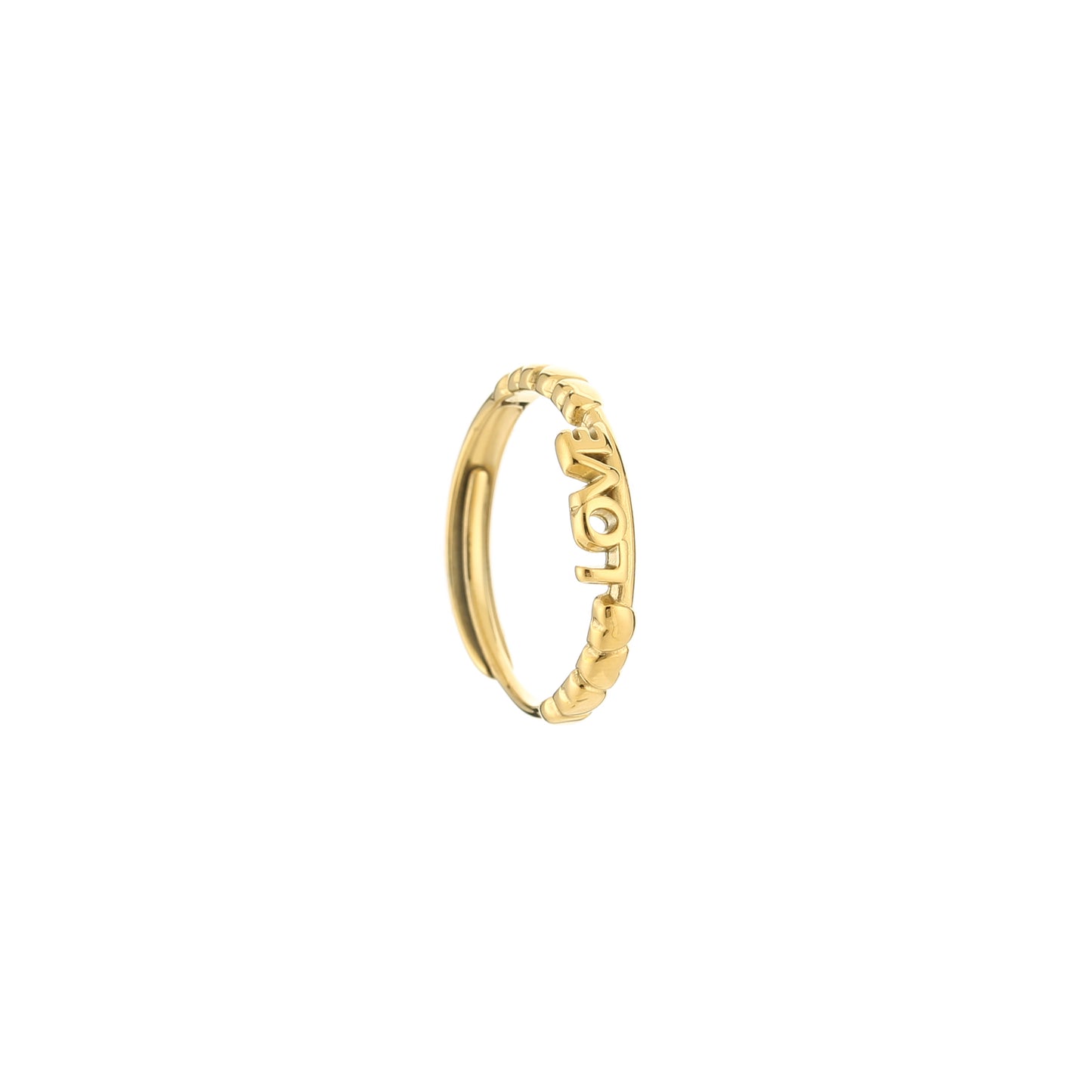 ‘Forever’ ring goud