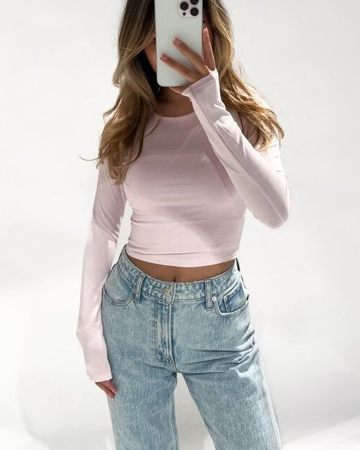 ‘Fav’ top roze
