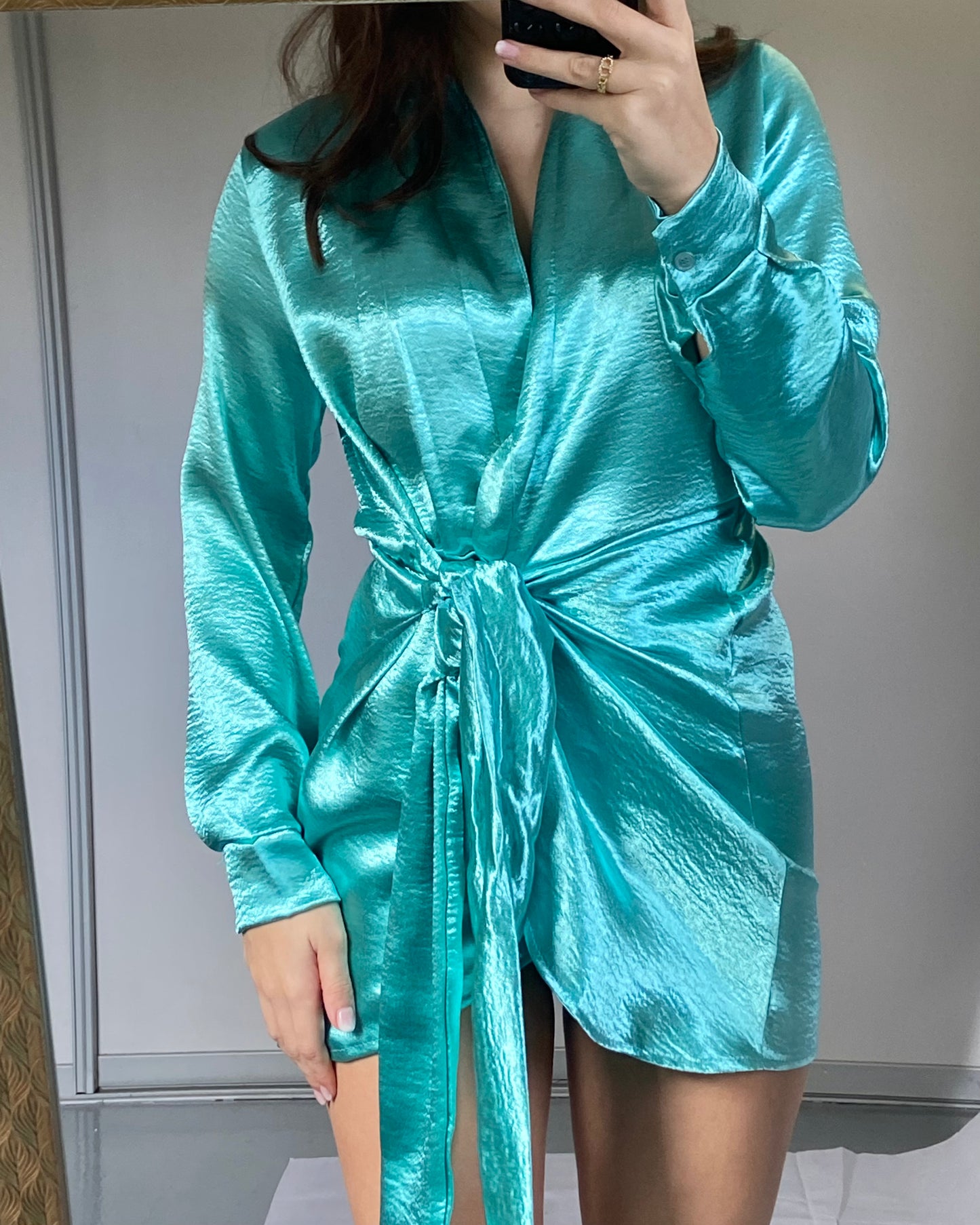 ‘Ibiza’ jurk turquoise