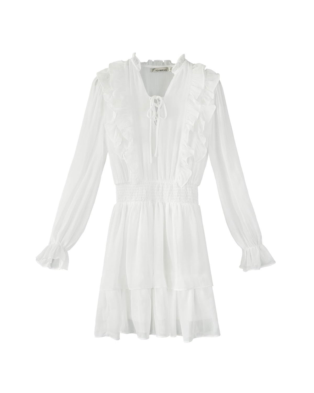 ‘Stockholm’ jurkje wit