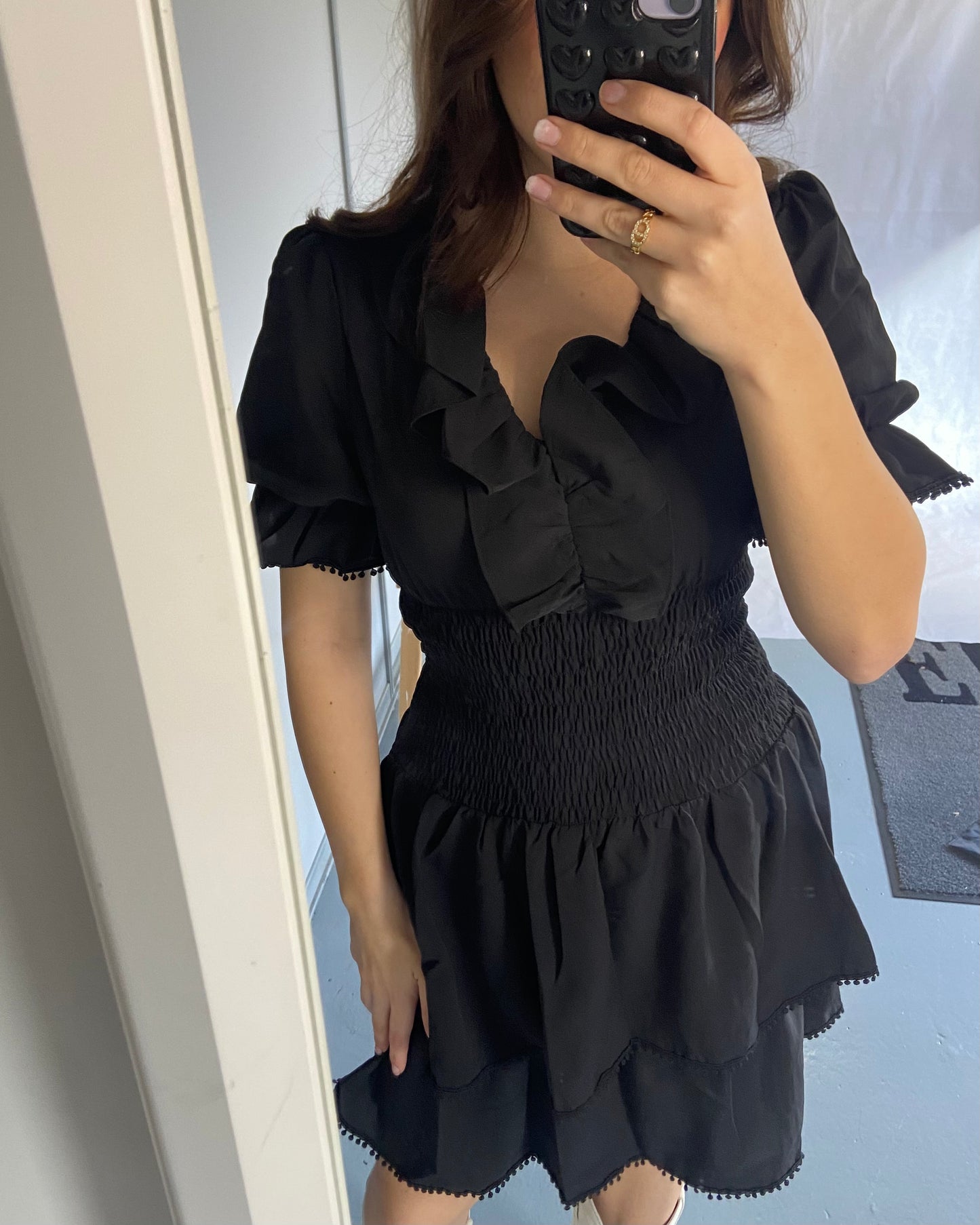 ‘Sun lover’ jurk zwart