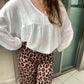 ‘Flowy’ blouse wit