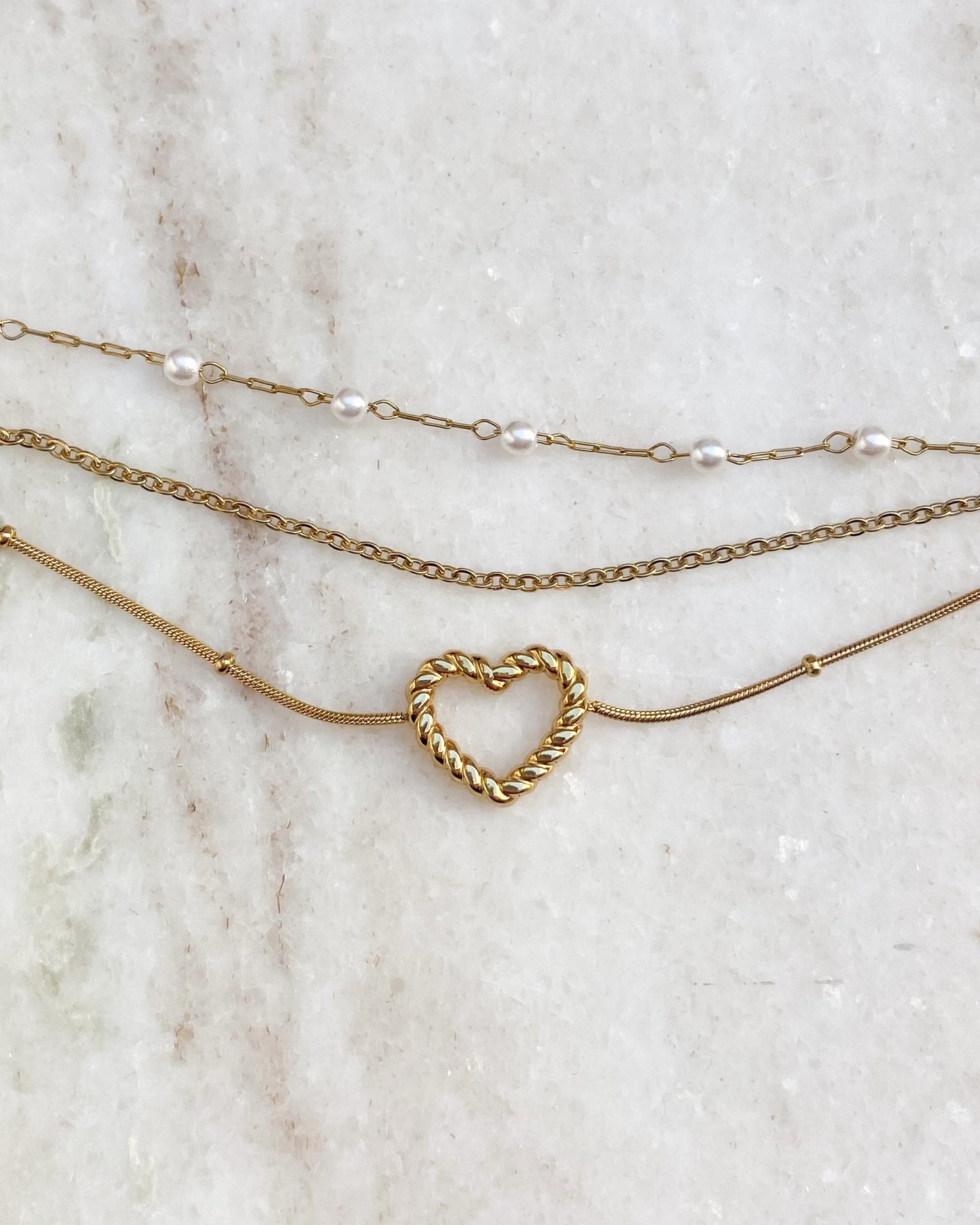 ‘Lovely’ armband goud