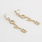 ‘Pearly’ love earrings