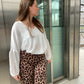 ‘Flowy’ blouse wit
