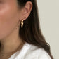 Small ‘luck’ oorbellen goud