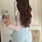 ‘Fav’ top roze