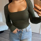 ‘Adore’ body army green