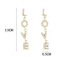 ‘Pearly’ love earrings