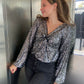 ‘Shine’ top zwart