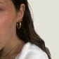 ‘Hoops’ earrings goud