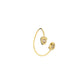 ‘Sparkle’ ring goud