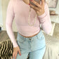 ‘Fav’ top roze