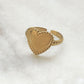 ‘Faith’ ring goud
