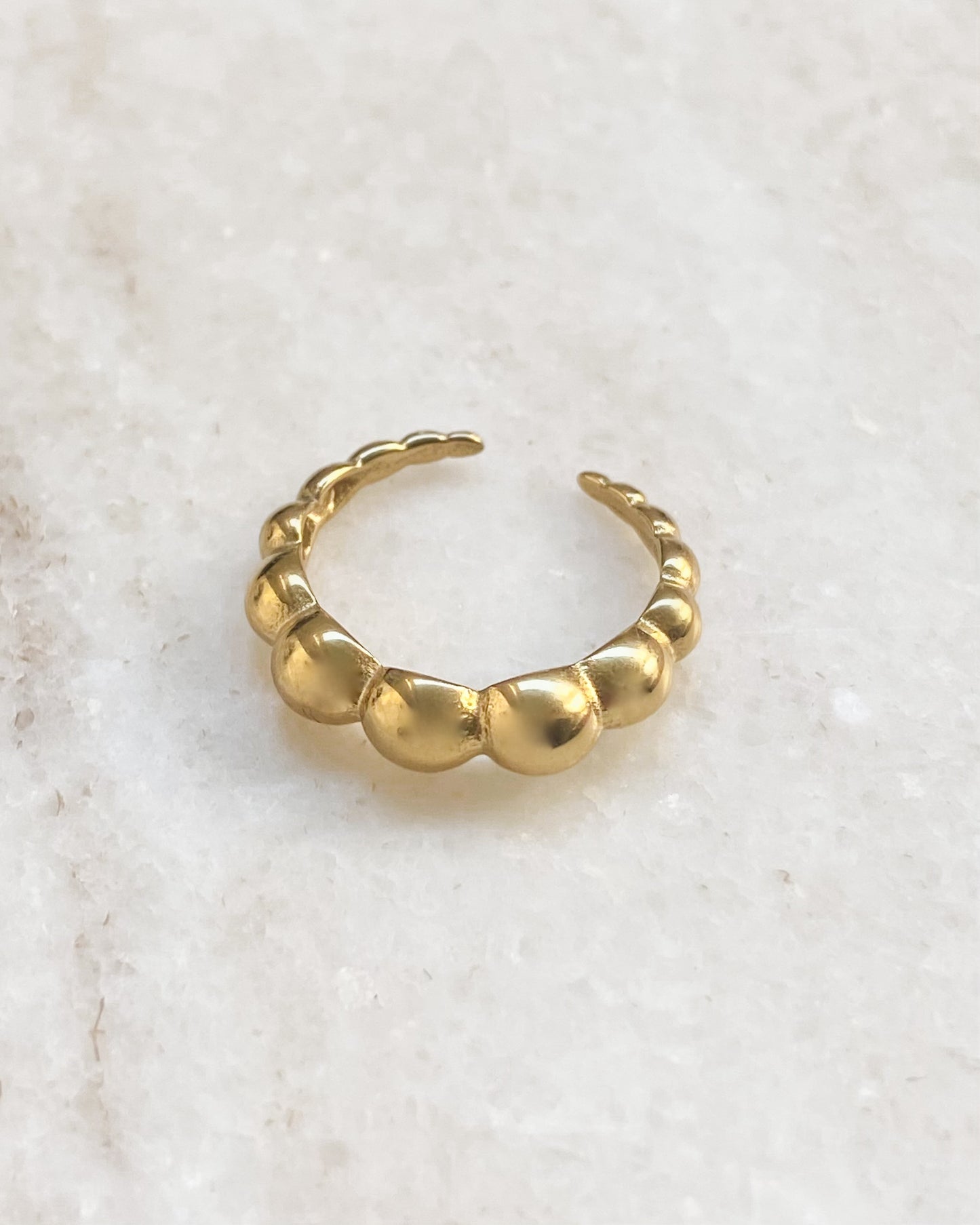 ‘Bubbles’ ring goud