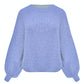 ‘Comfy’ trui blauw