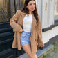 'Oversized obsession' blazer camel
