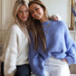 ‘Comfy’ trui blauw