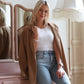 'Oversized obsession' blazer camel