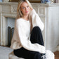 ‘Comfy’ trui creme