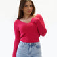 Isha top roze